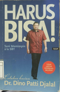 Image of Harus bisa seni memimpin ala Sby catatan harian